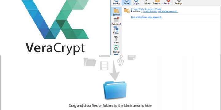 Использование ПО для защиты папок паролем