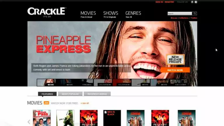 Платформа Crackle